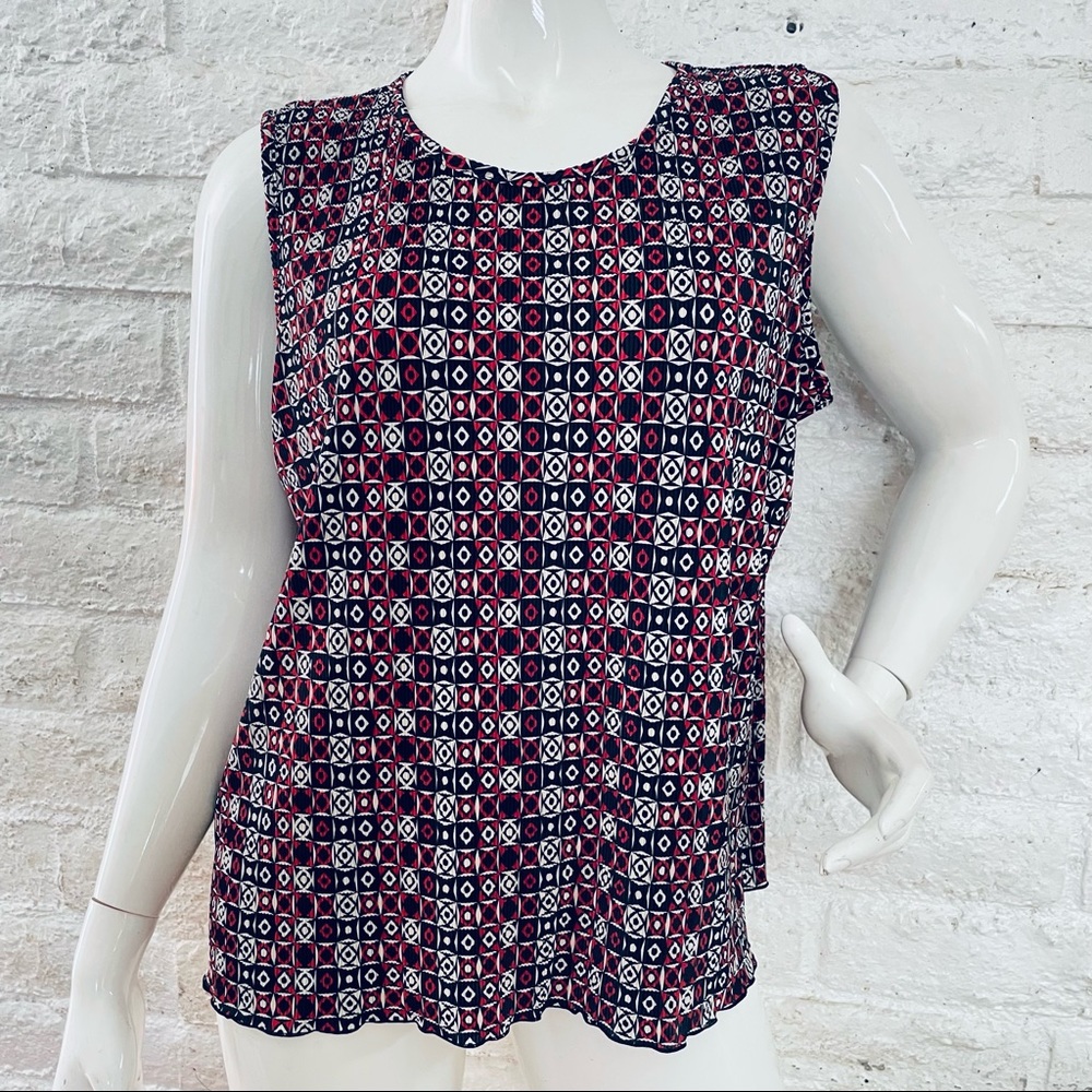 Maggie Barnes Womens Size 1X 18/20 Stretch Top